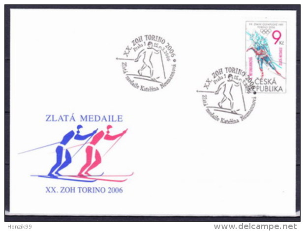 Tchéque République 2006 Mi 459, Envelope De Poste Tchéque (POB 6) - FDC
