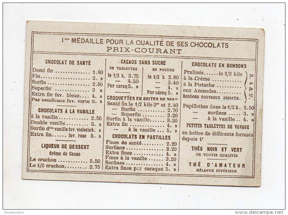 Chromo - Chocolat Ibled, Paris Mondicourt - Ibled