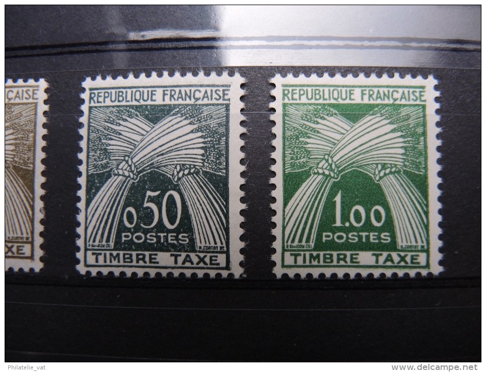 FRANCE - Taxe N° 90 à 94 Luxes - A Voir – P19401 - 1960-... Ungebraucht