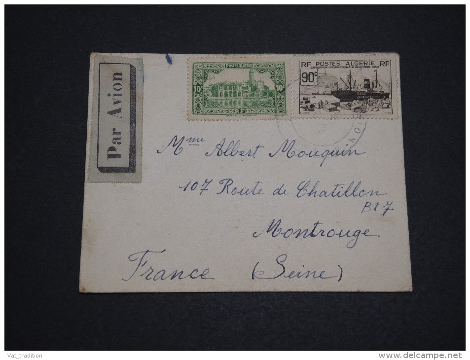 FRANCE / ALGÉRIE - Enveloppe Pour La France Avec Cachet Contrôle Militaire Sur Les Timbres  - A Voir - L 4393 - Lettres & Documents