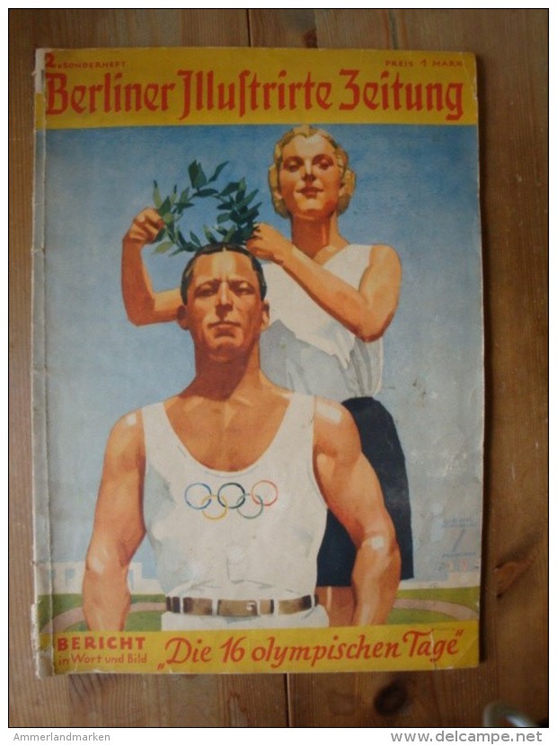 Berliner Illustrierte Zeitung, 2. Sonderheft, Die 16 Olympischen Tage 1936 !! - Deutsch