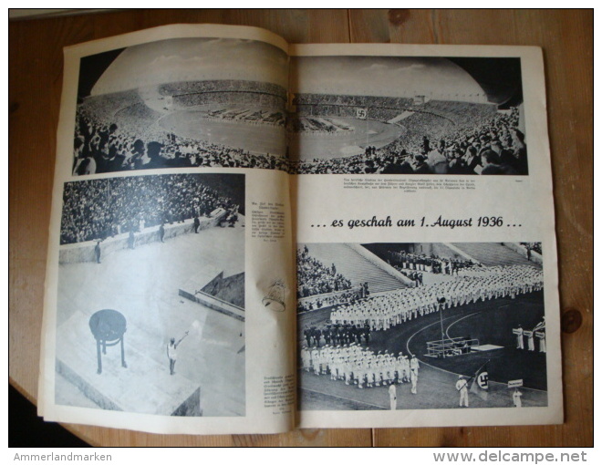 Berliner Illustrierte Zeitung, 2. Sonderheft, Die 16 Olympischen Tage 1936 !! - Deutsch