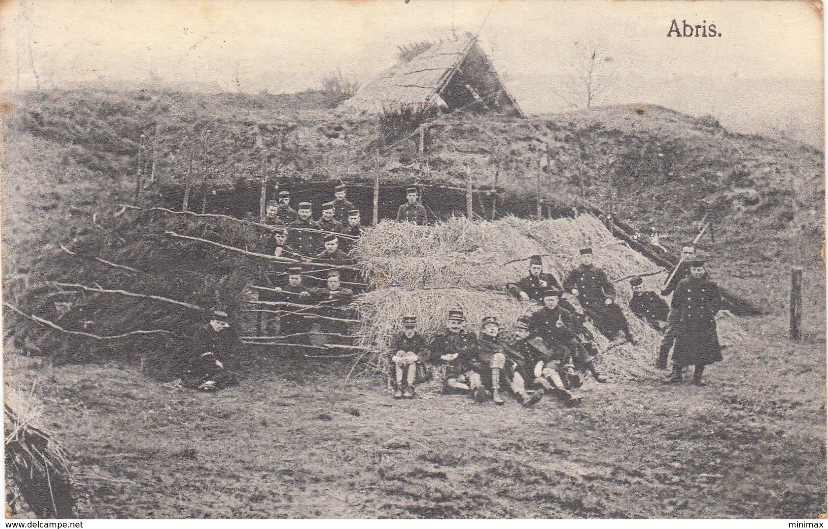 Camp De Beverloo - Abris - 1913 - Manoeuvres