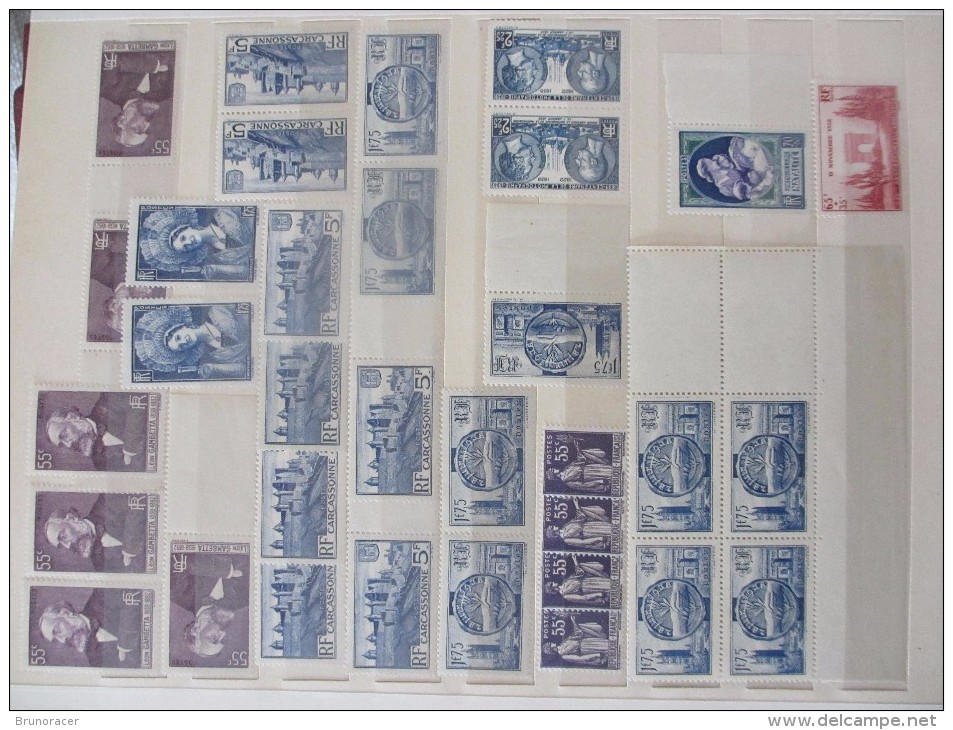 STOCK DE FRANCE 1900-1959 NEUF** ENORME COTE CUMULEE VOIR SCANS