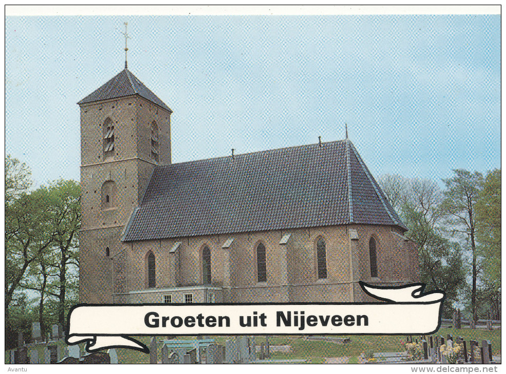 KERK / EGLISE / CHURCH / KIRCHE / NEDERLAND  / NIJEVEEN - Eglises Et Cathédrales