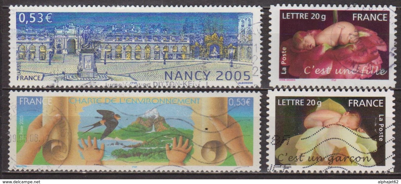 Charte De L'environnement, Hirondelle - FRANCE - Place Stanislas, Nancy - Bébé Nouveau Né - 2005 - Gebraucht