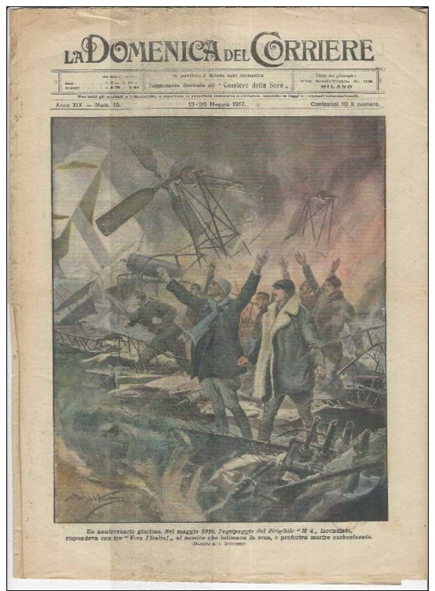 Rivista Del 1917 Terremoto A MONTERCHI Arezzo - Vor 1900