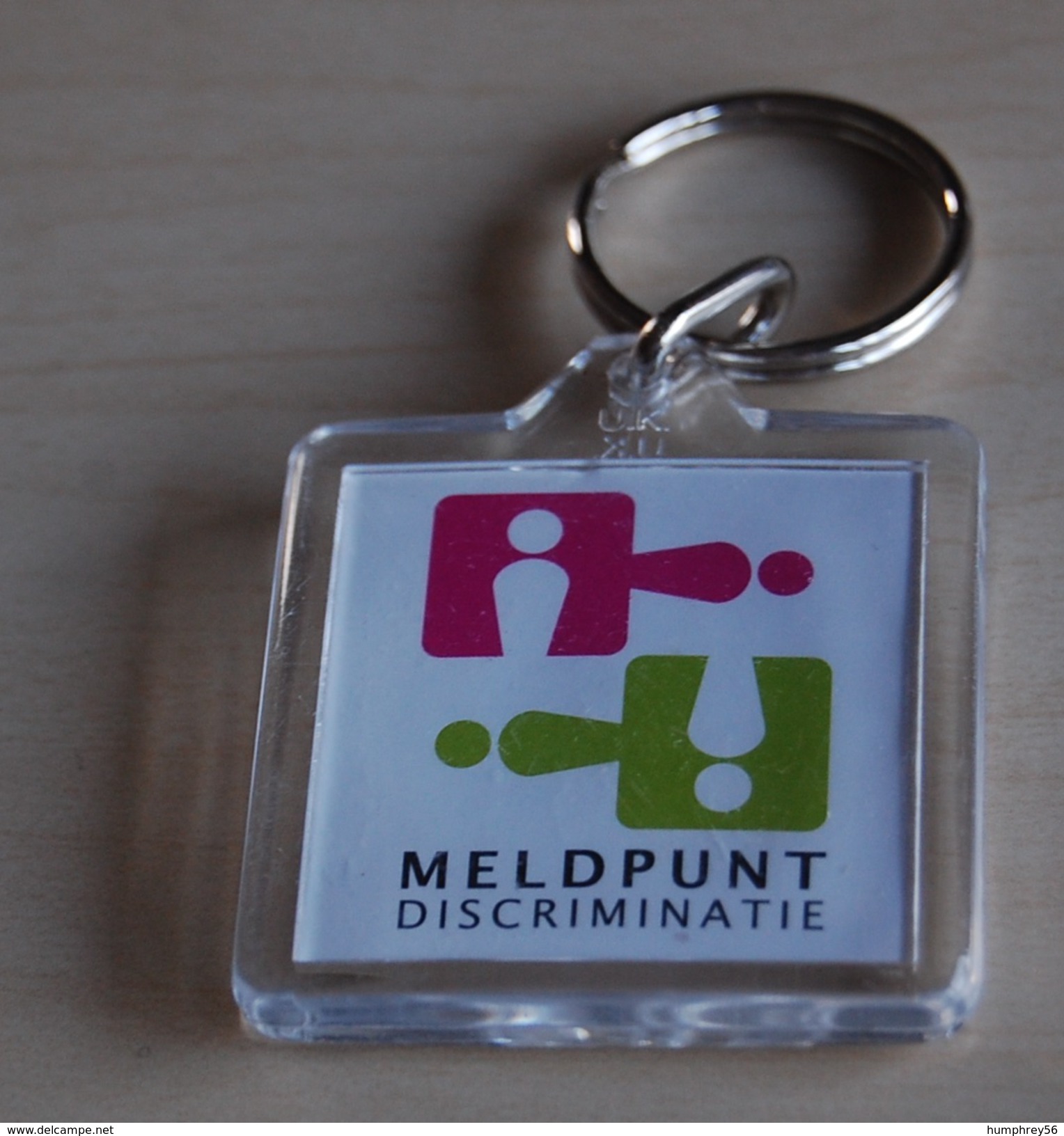 DISCRIMINATIE/DISCRIMINATION - Sleutelhanger/Porte-clef/Schlüsselanhänger/Keyring - Autres & Non Classés