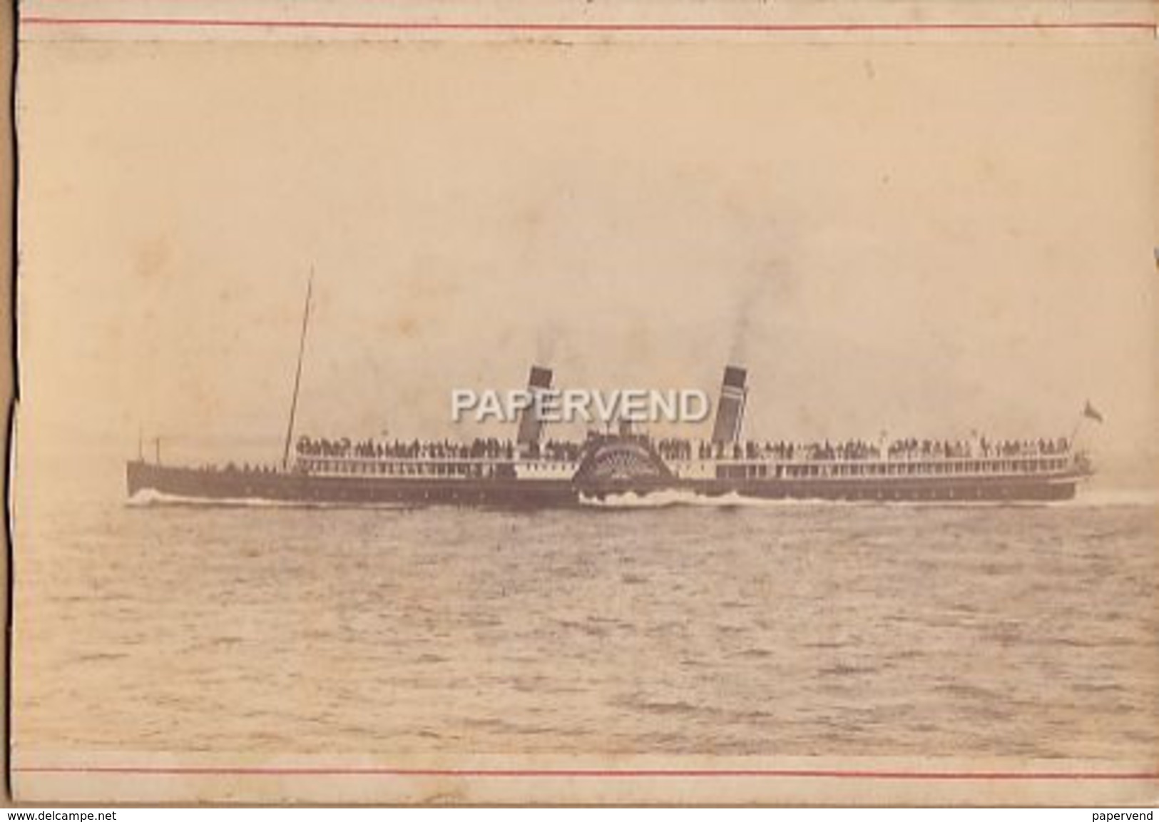 Lord Of The Isles Paddle Steamer  London Bridge To Harwich Cabinet Photo 1890's  Phot41 - Old (before 1900)