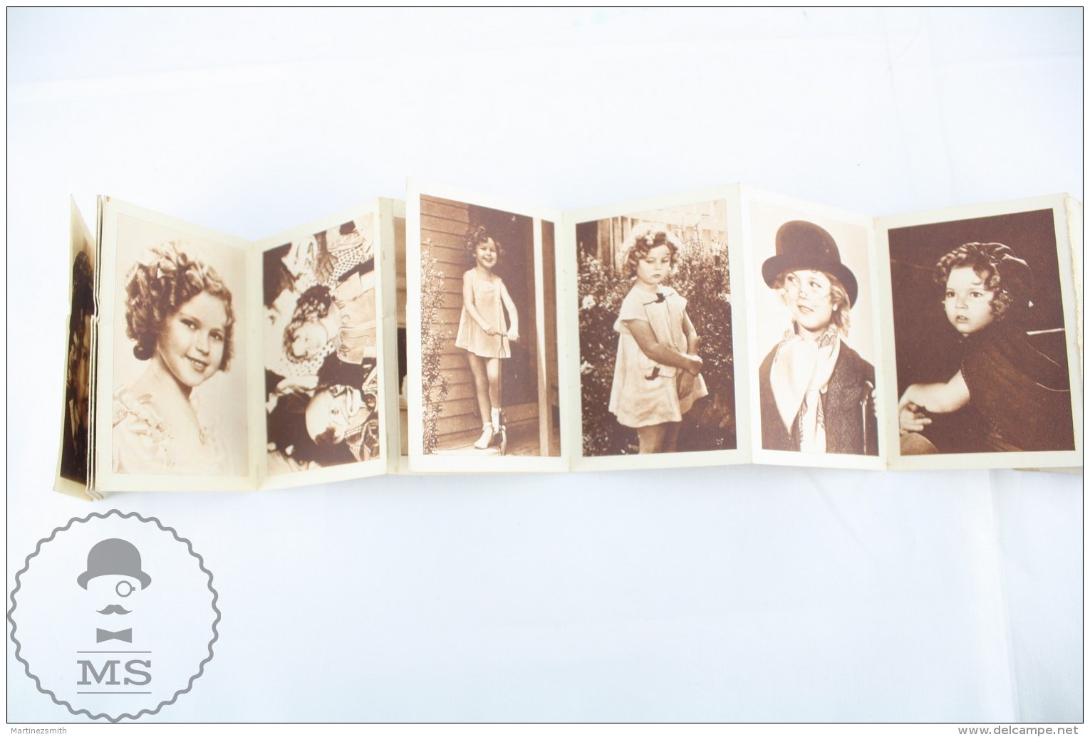 Old Trading Card Folder/ Chromo Topic/ Theme Cinema/ Movie - Actress: Shirley Temple - Sonstige & Ohne Zuordnung