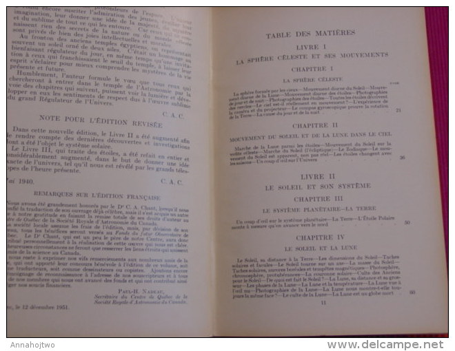 * NOTRE UNIVERS MERVEILLEUX  Initiation à L´étude Du Ciel *-Cl.August. CHANT-Soc.Astronomie Canada. - Astronomie