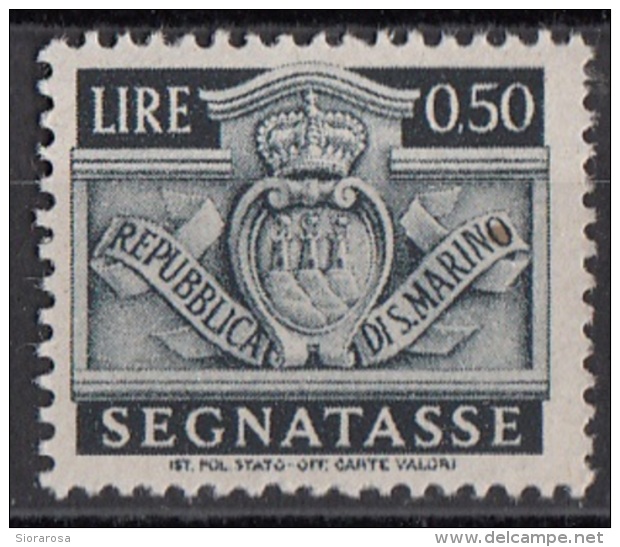 72 San Marino 1945 SEGNATASSE Nuovo MNH - Nuovi