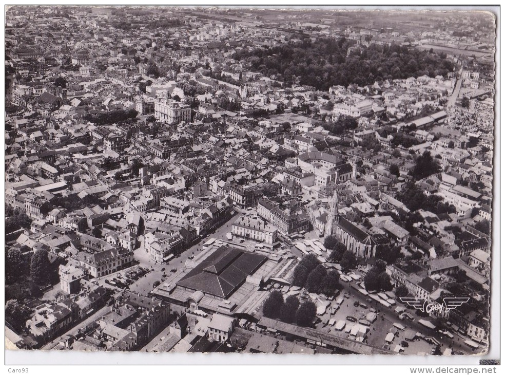 Tarbes Vue Aérienne La Hall Marcadieu L'Eglise Sainte Thérèse Et La Jardin Massey - Tarbes