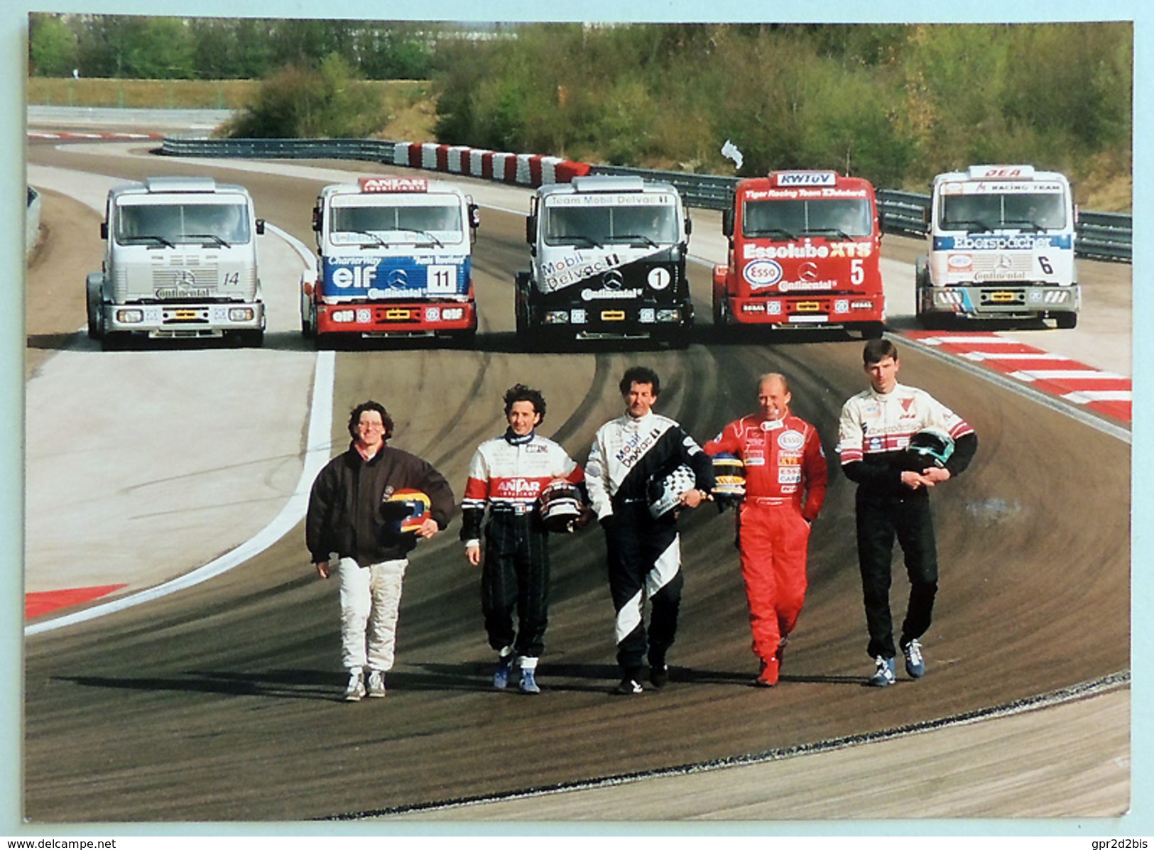 Photo Publicitaire Camion MERCEDES 1834 S - " L'équipe De Rêve " ACTROS - Camions