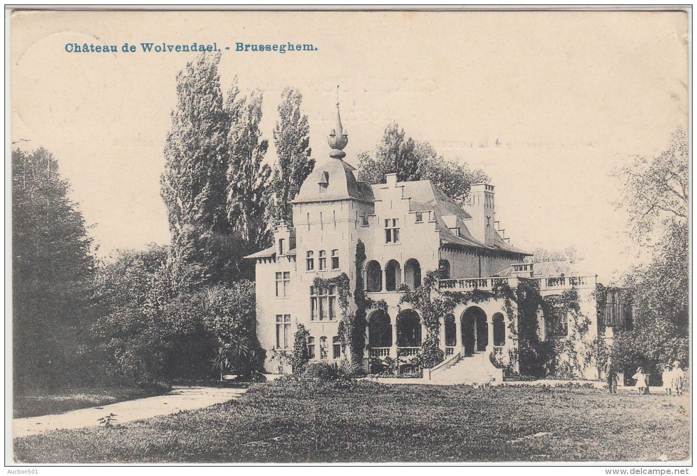 28026g   CHATEAU DE WOLVENDAEL - KASTEEL - Brusseghem - Merchtem