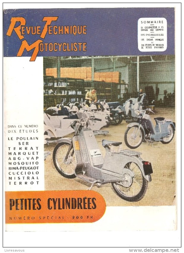 Moto Revue Technique Motocycliste N°81 Bis Juin1954 Le Poulain SER TERRAT MARQUET - Auto/Motorrad