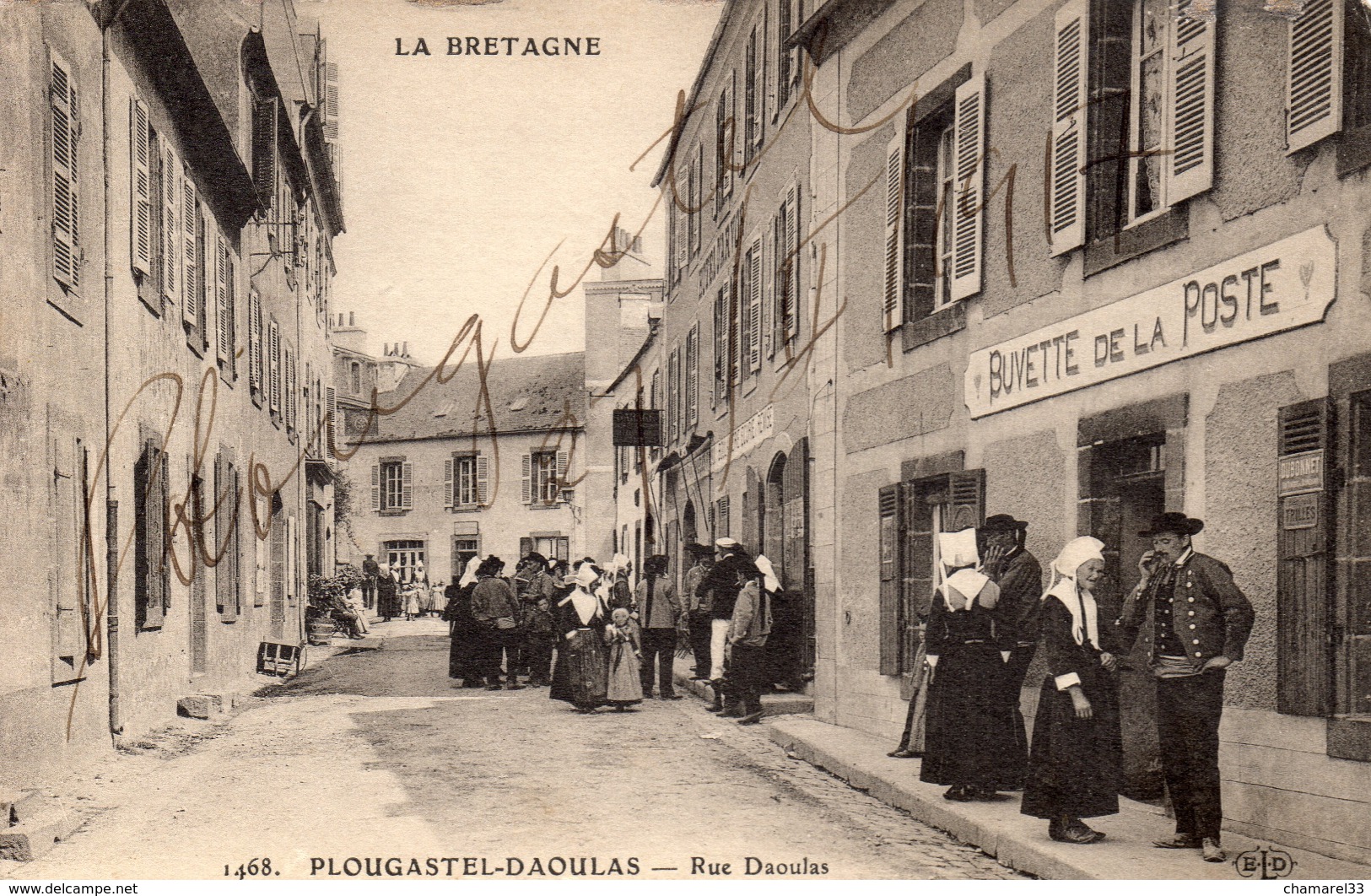 Plougastel -Daoulas - Rue Daoulas -carte Animée - Plougastel-Daoulas