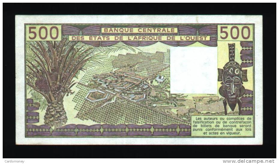 500 Francs Type 1980 B.C.E.A.O Côte D´IVOIRE émission 1984 (plusieurs N° Disponibles) - Costa D'Avorio