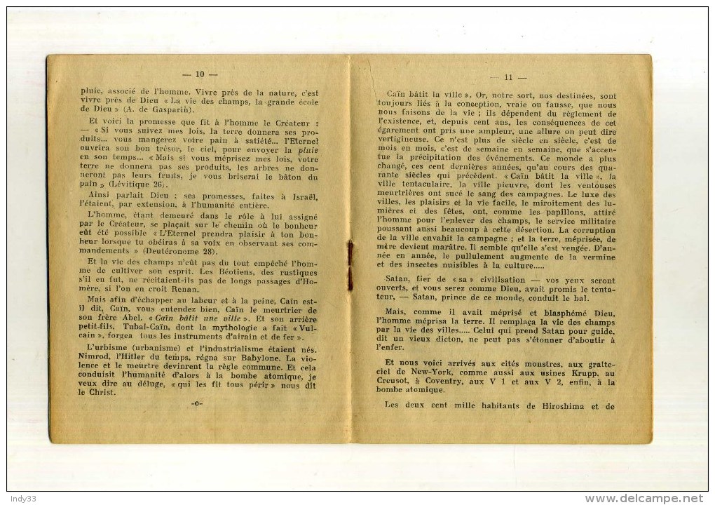 - LA RONDE INFERNALE . OU ALLONS-NOUS? OU VA LE MONDE ? . PETIT FASCICULE  DE A. ANTOMARCHI . - Godsdienst & Esoterisme