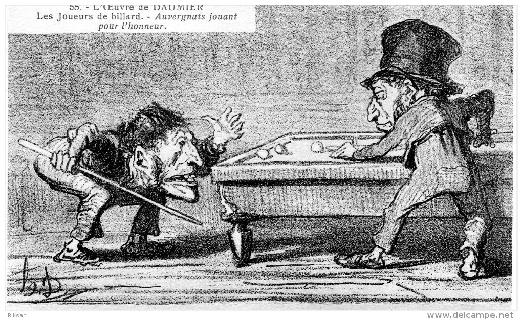 BILLARD(ILLUSTRATEUR DAUMIER) - Autres & Non Classés