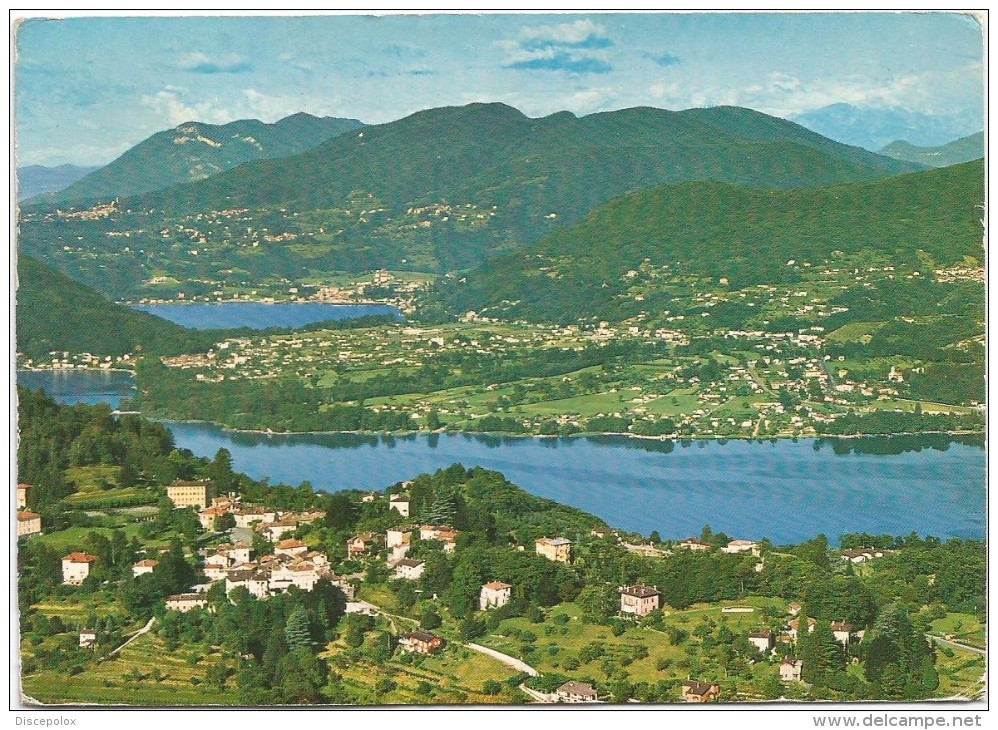 R3110 Collina D'Oro - Montagnola - Panorama / Viaggiata 1971 - Collina D'Oro