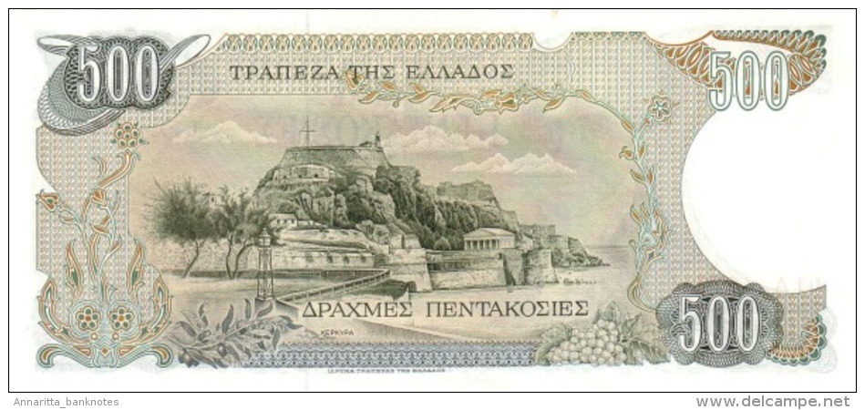 GREECE 500 &#916;&#929;&#913;&#935;&#924;&#917;&#931; (DRACHMAS) 1983 P-201 UNC  [ GR201 ] - Grèce