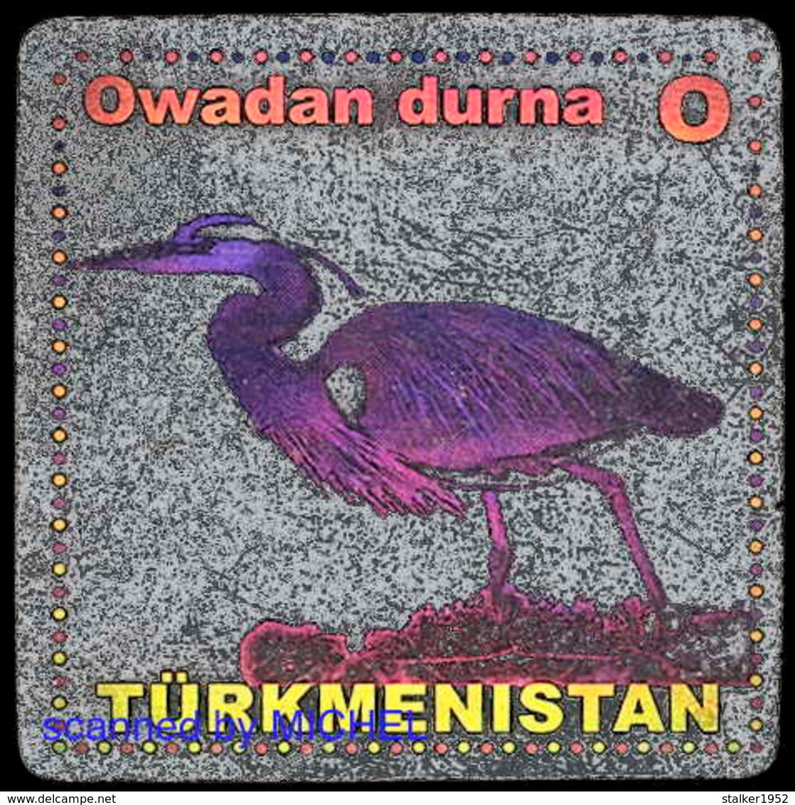 Turkmenistan 2008 Mi 240-246+247-253+254-260 Fauna. Hologram foil, self-adhesive / Fauna. Hologrammfolie, selbstklebend