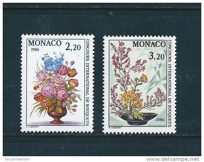 Monaco Timbres De 1985  Neufs** N°1497/98 - Unused Stamps