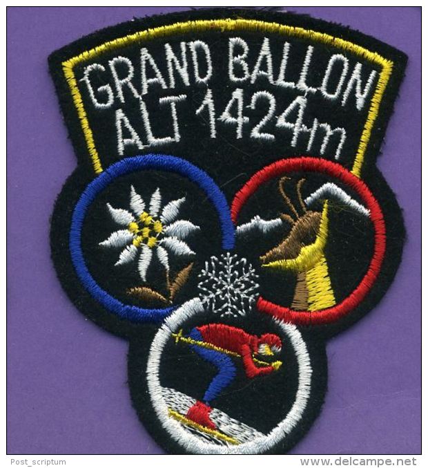 Autres Collections - écusson Tissu - Grand Ballon 1424m - Scudetti In Tela
