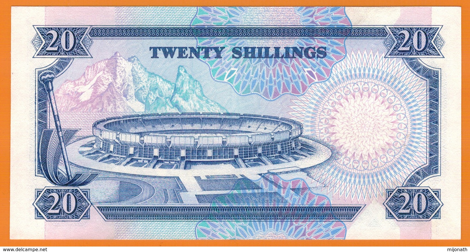 Nu-Kenya-Billet De 20 Shillings De1991 - Neuf - Kenya