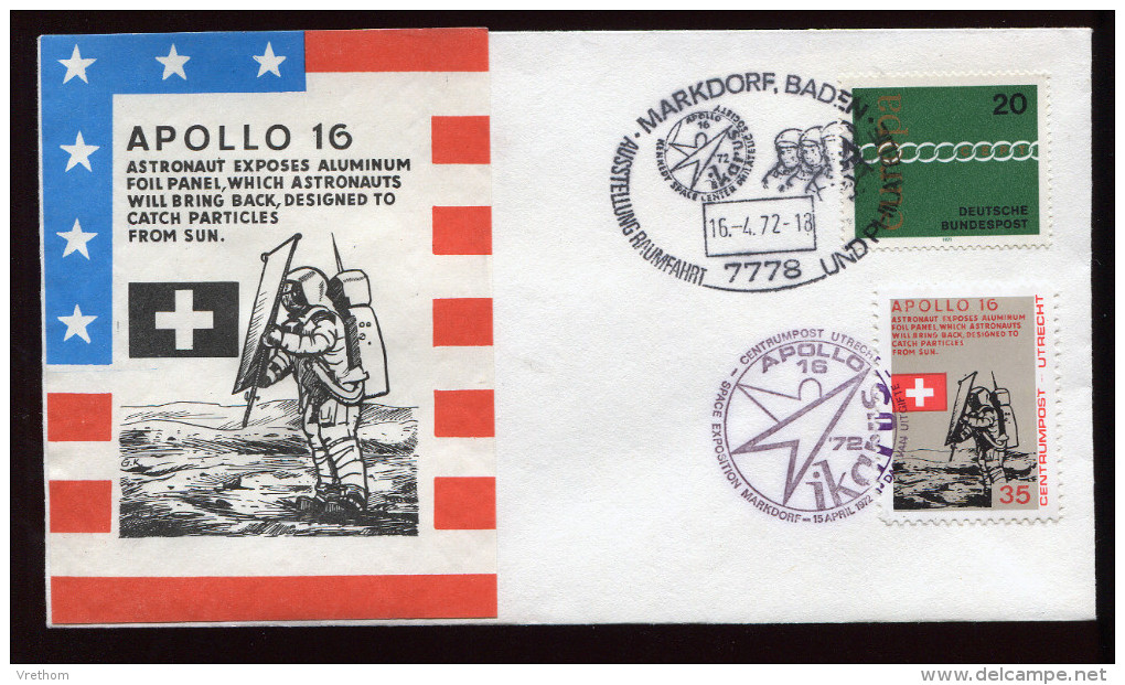 BRD, DEUTSCHLAND,  1972, Space, Apollo 16 - Europa