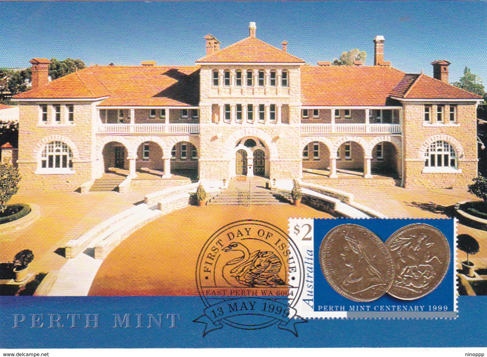 Australia 1999 Perth Mint Maximum Card - Cartes-Maximum (CM)