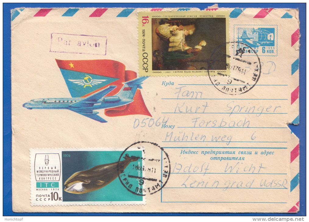 Russland; Russia; Luftpost; 1981 - Lettres & Documents