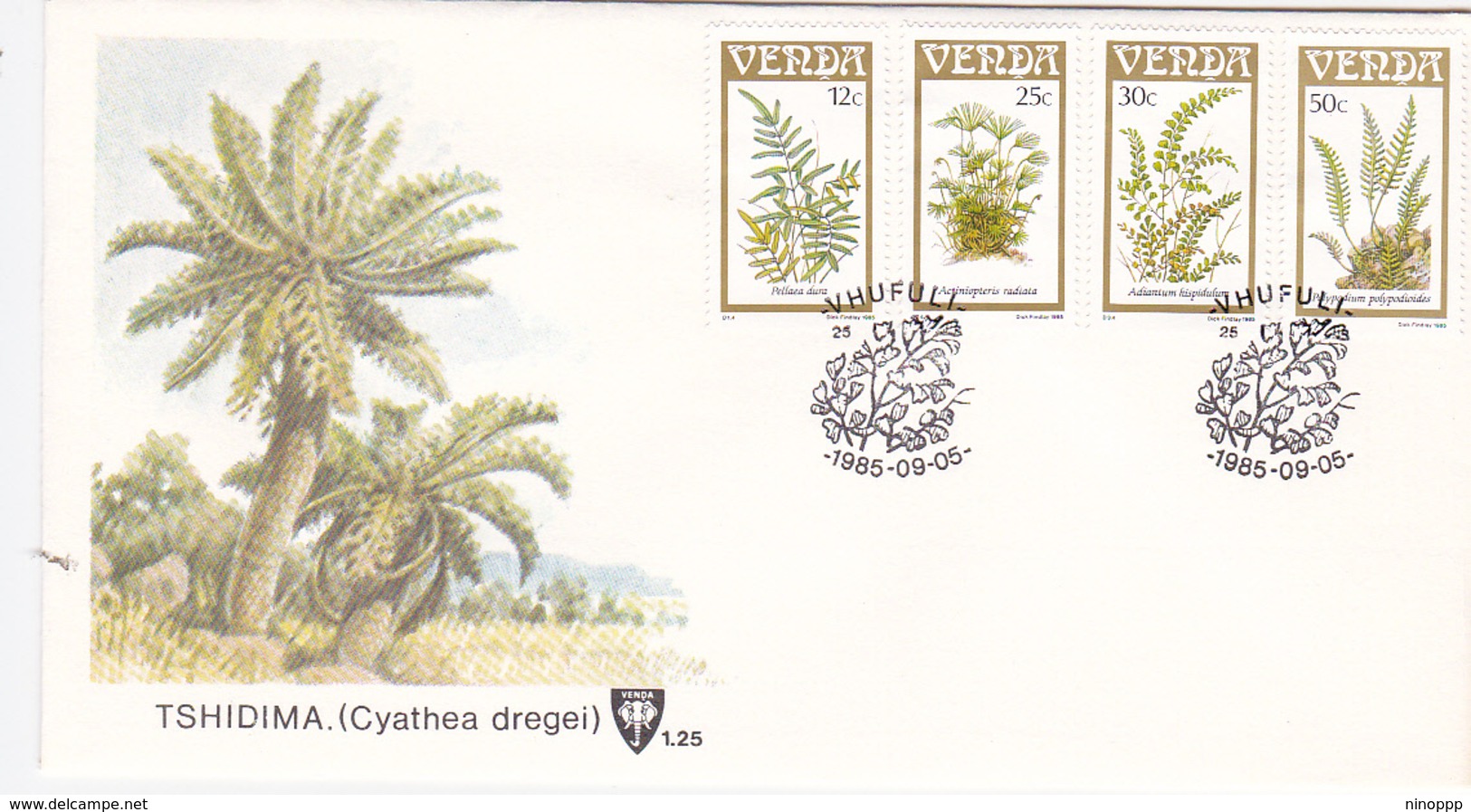 Venda 1985 Tsjdima  FDC - Venda