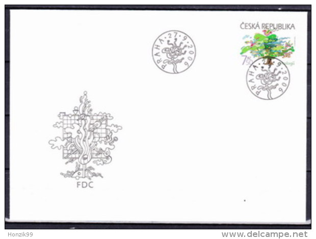 Tchéque République 2006 Mi 488, Envelope Premier Jour (FDC) - FDC