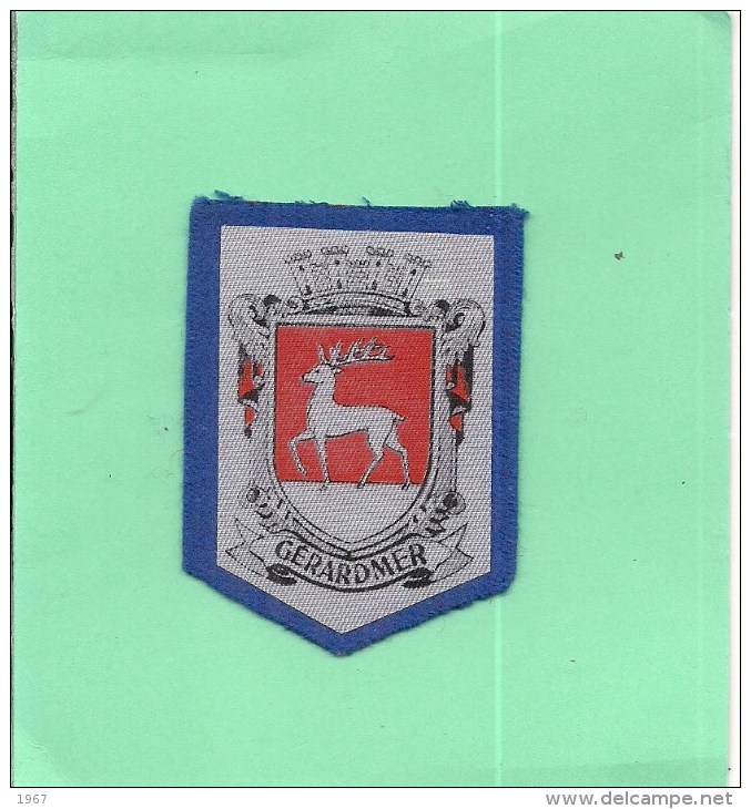 Ecusson Tissu    -    Blason   Toilé   GERARDMER - Patches