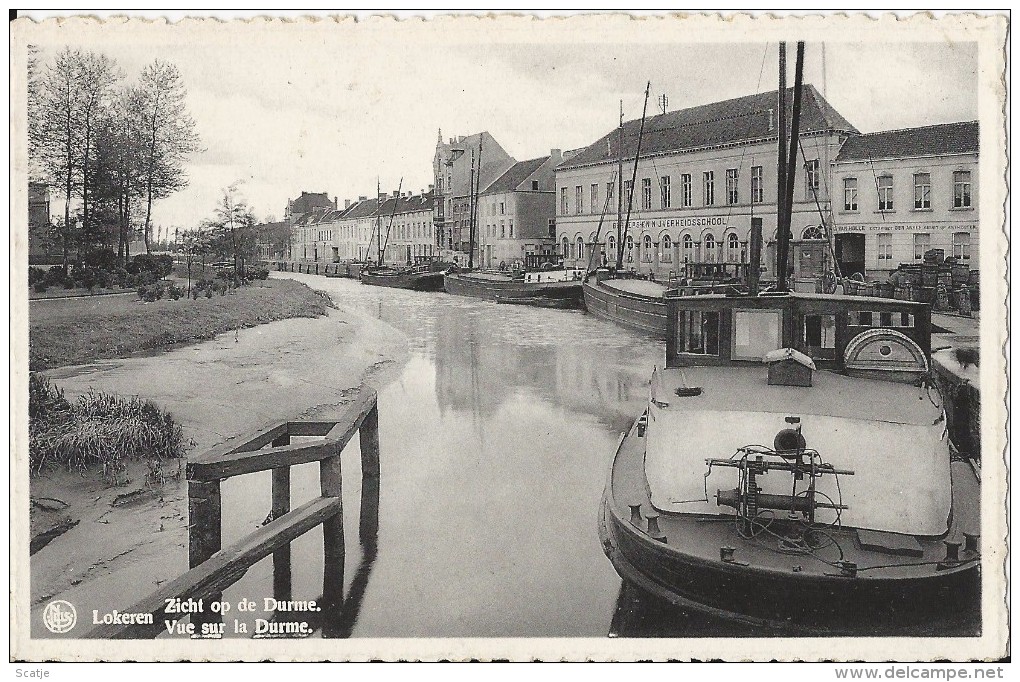 Lokeren.  -  Zicht Op De Durme - Lokeren