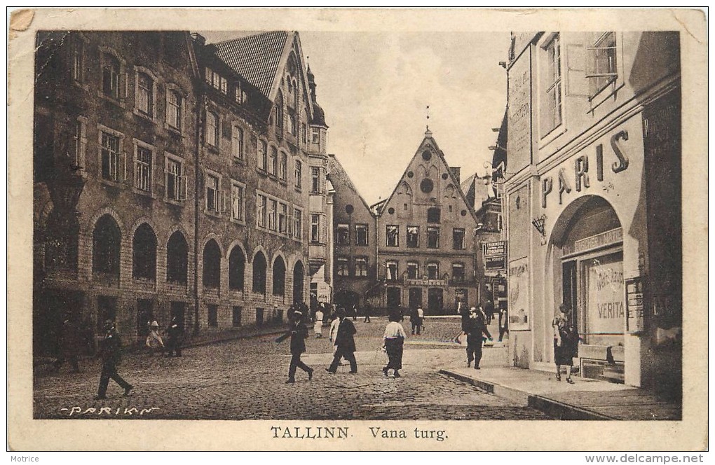 TALLINN - Vana Turg. - Estonie