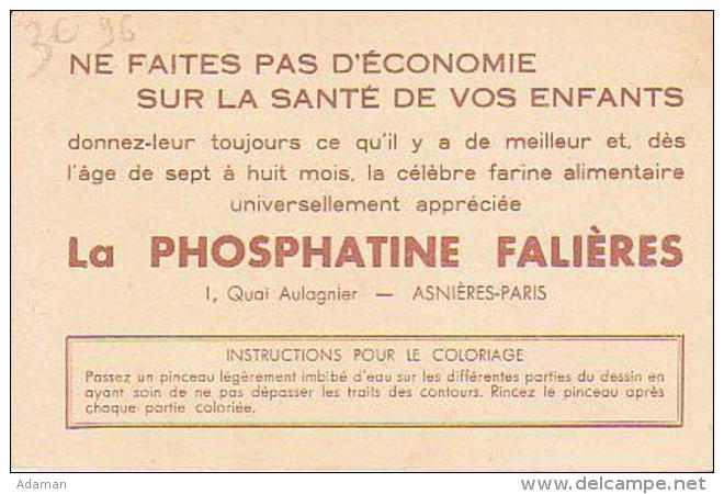 Louis Chambrelent   96       ( Carte à Colorier )  Algerie  ( Publicité Phosphatine Falières ) - Autres & Non Classés