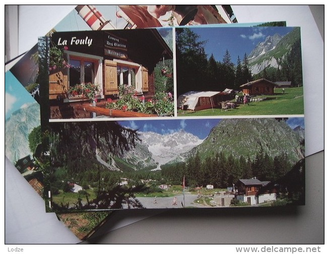 Zwitserland Schweiz Suisse VS La Fouly Camping Des Glaciers - Andere & Zonder Classificatie