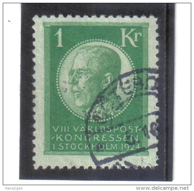 BAU535 SCHWEDEN  1924  Michl  156  Used / Gestempelt SIEHE ABBILDUNG - Gebraucht