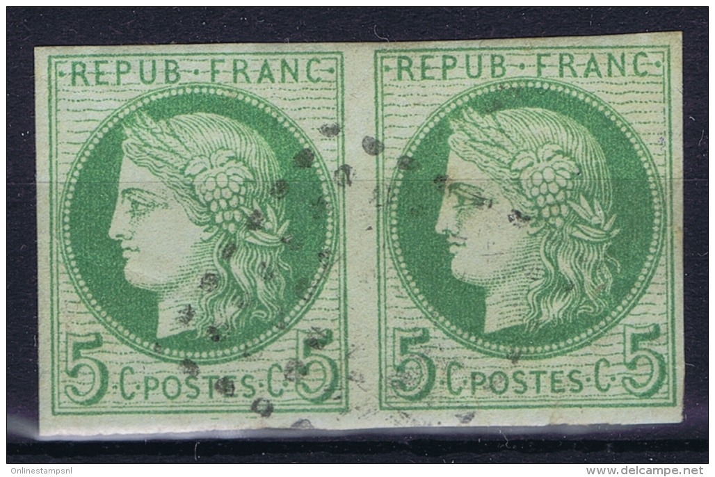 Colonies Francaises: Yv Nr 17 Used Obl  Paire - Ceres
