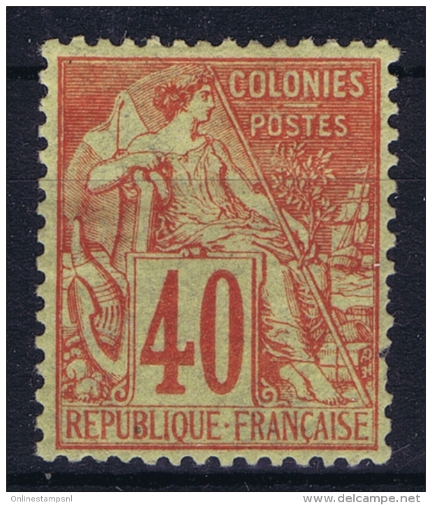 Colonies Francaises: Yv Nr 57 MH/* Falz/ Charniere  Signed/ Signé/signiert - Alphée Dubois