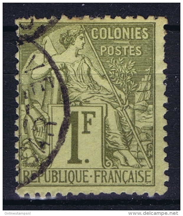 Colonies Francaises: Yv Nr 59 Used Obl - Alphee Dubois