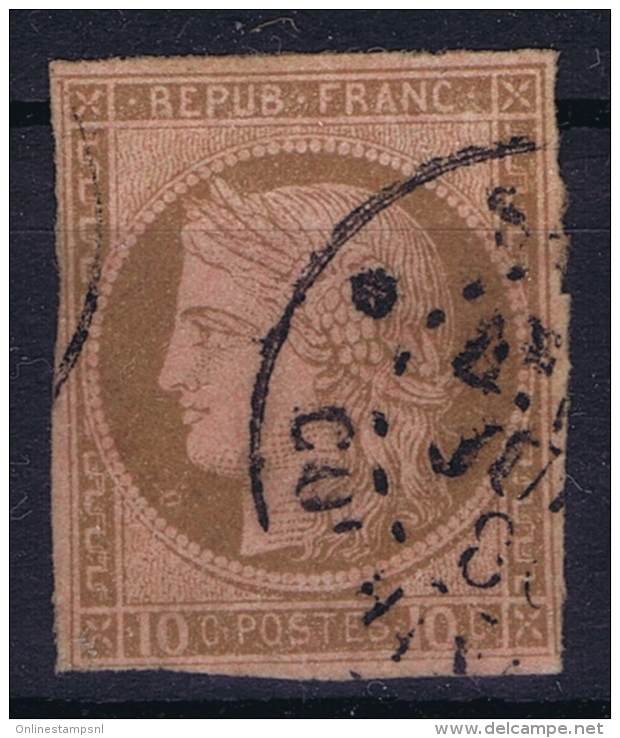 Cochinchine Col. Gen. Yv Nr 18 CAD Saigon - Usados