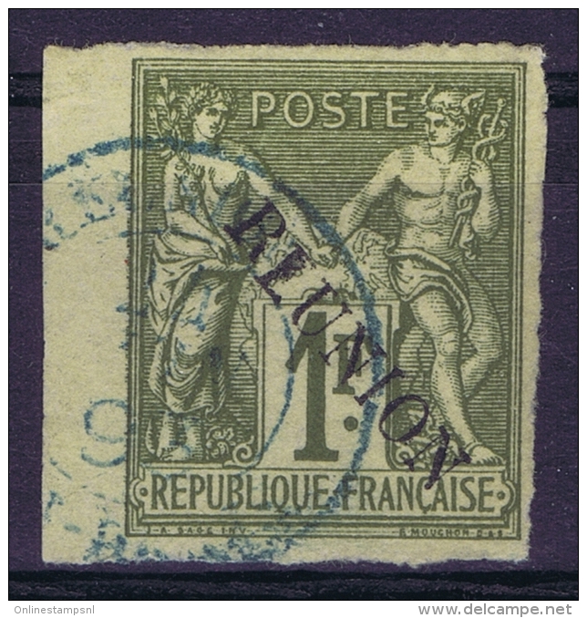 Reunion : Yv Nr 16 Used Obl  RLUNION  Erreur - Used Stamps