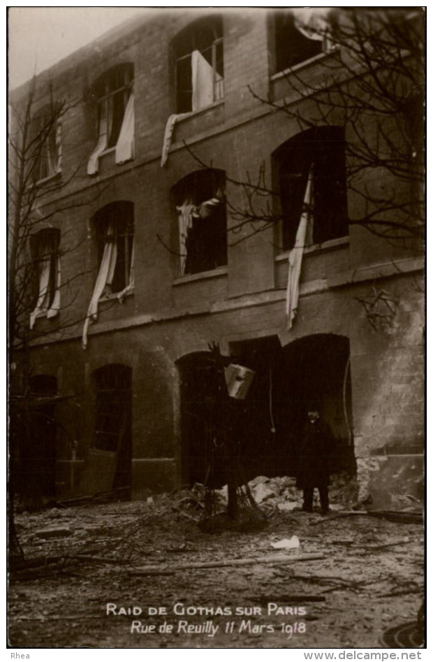 75 - PARIS - 12 ème - Rue De Reuilly - 1918 - Arrondissement: 12