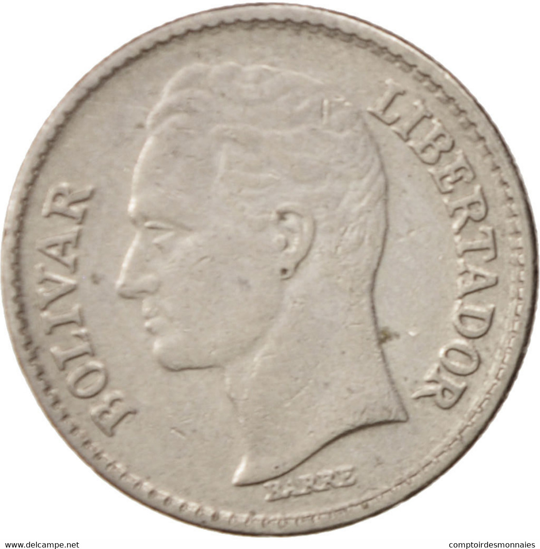 Monnaie, Venezuela, 25 Centimos, 1977, Werdohl, Vereinigte Deutsche Metallwerke - Venezuela