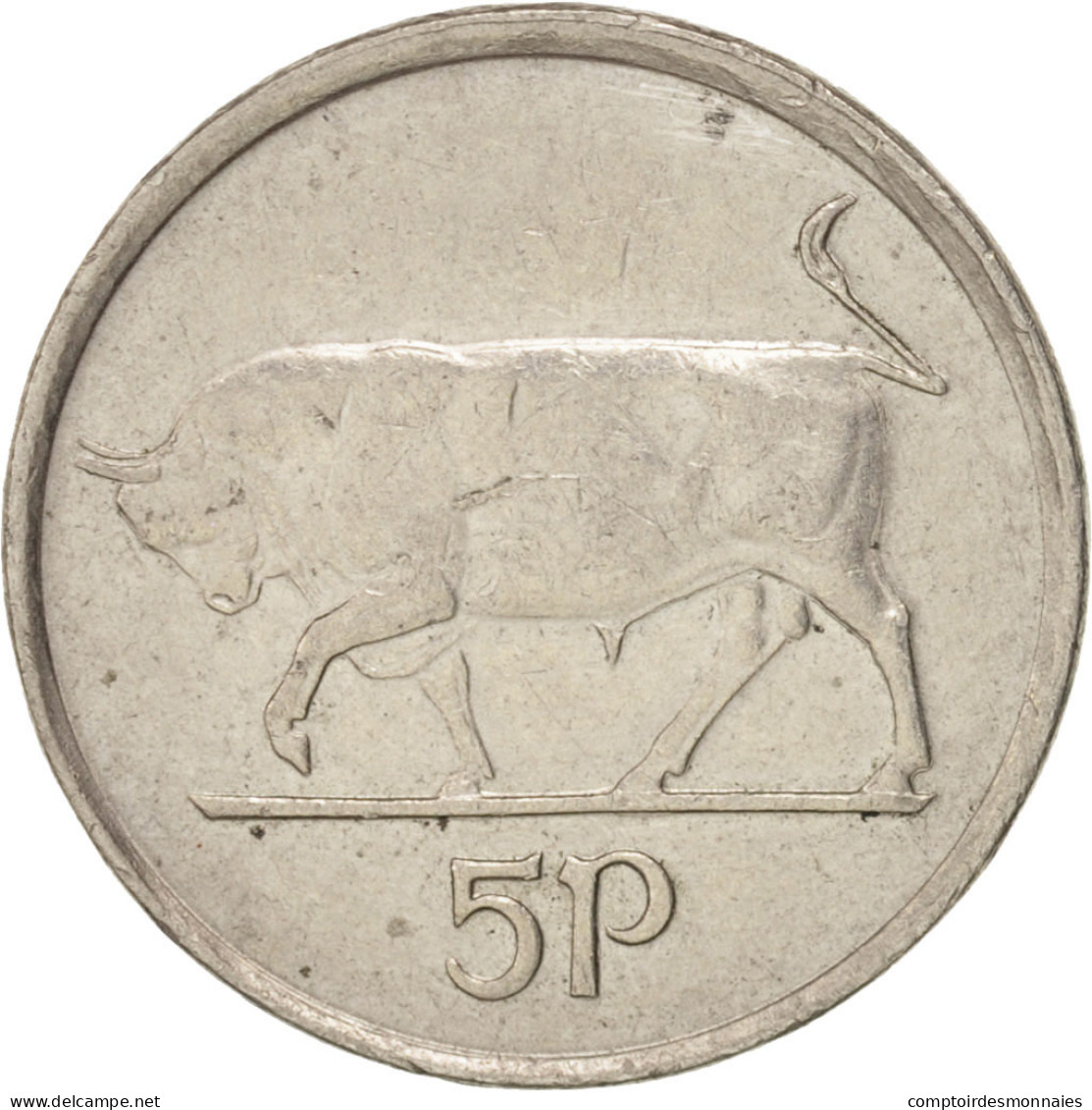 Monnaie, IRELAND REPUBLIC, 5 Pence, 1996, TTB+, Copper-nickel, KM:28 - Ireland