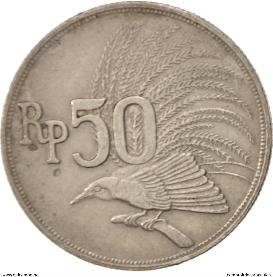 Monnaie, Indonésie, 50 Rupiah, 1971, TTB, Copper-nickel, KM:35 - Indonesien